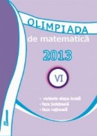 Olimpiada de Matematica 2013. Clasa a VI-a
