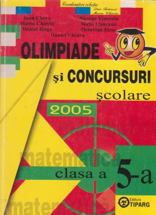 Olimpiade si concursuri scolare clasa a V-a. 2005