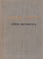 Opera matematica (Pompeiu)
