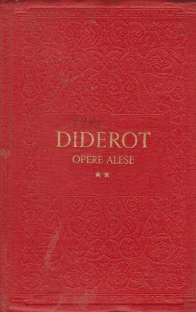 Opere Alese, Volumul al II-lea - Diderot