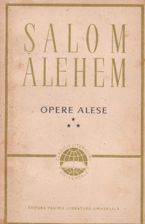 Opere alese, Volumul al III-lea (Alehem)