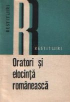 Oratori elocinta romaneasca