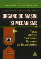 Organe ini mecanisme Teste pentru