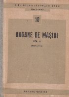 Organe de masini, Volumul al II-lea