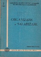 Organizare salarizare 2/1968