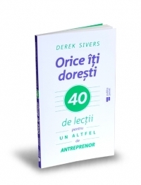 Orice iti doresti. 40 de lectii pentru un altfel de antreprenor