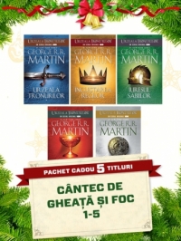 Pachet Cantec de gheata si foc (5 volume paperback)