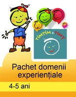 PACHET DOMENII EXPERIENTIALE TIMTIM-TIMY, 4-5 ANI