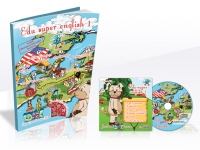 Pachet educational EDU (carte + CD) -  Super English 1 (Clasa I / Clasa a II-a)