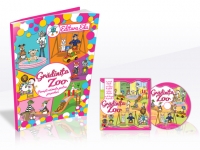 Pachet educational EDU (carte + CD) - Gradinita Zoo - Povesti animate pentru prescolari