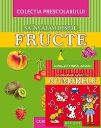 Pachet - Sa coloram si sa invatam numerele + Sa invatam despre fructe