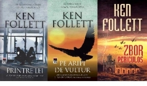 Pachet Ken Follett (3 carti): Printre lei. Zbor periculos. Pe aripi de vultur