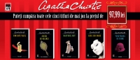 Pachet promotional Agatha Christie - Cum bate valul. Jocuri de oglinzi. Raul sub soare. Martorul mut. Vanatoarea de crime