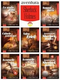 Pachet promotional 8 carti - Seria Sherlock Holmes