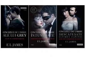 Pachet promotional Trilogia Fifty Shades (3 carti)