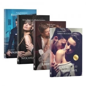 Pachet (4 romane) Seduce si iubeste 1: Iubirea mi-a salvat viata, Vol. 1, Legaturi predestinate; 2: Amor, Vol. 1, Lady Mara; 3: Pravda, Vol. 1, Avocatul apararii; 4: Fratii Davenport, Vol. 1, O pasiune pentru el