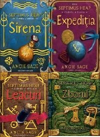 Pachet Zborul + Leacuri + Expeditia + Sirena, Seria Septimus Heap