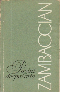 Pagini despre arta (Zambaccian)