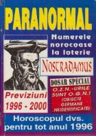 Paranormal Nostradamus Previziuni 1996 2000