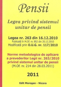 Pensii - Legea privind sistemul unitar de pensii