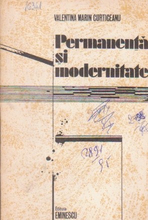 Permanenta si modernitate - studii literare