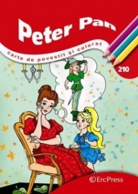 Peter Pan - Carte de povestit si colorat