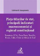 Piaţa titlurilor de stat, principalii indicatori macroeconomici şi regimul constituţional