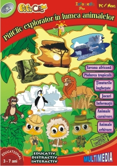 PitiClic explorator in lumea animalelor (CD-ROM)