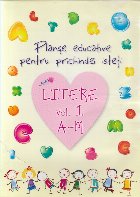 Planse Educative pentru Prichindei Isteti. Litere, Volumul I (A-M)