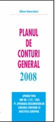 Planul de conturi general 2008 aprobat prin OMF nr.1.752/2005 pentru aprobarea reglementarilor contabile conforme cu directivele europene