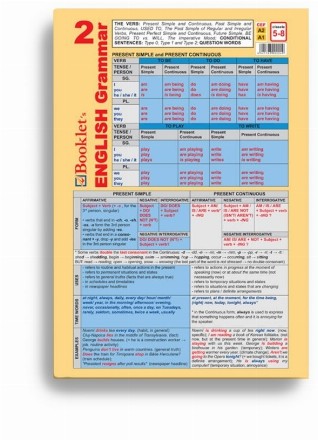 Pliant Booklet s English Grammar 2