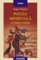 Poezia medievala limba romana Editia