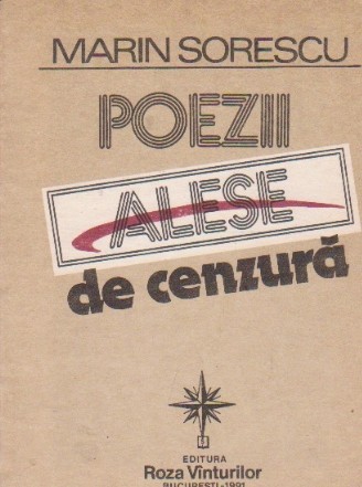 Poezii alese de cenzura