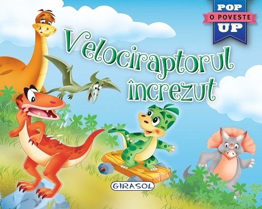 Pop-up Velociraptorul increzut