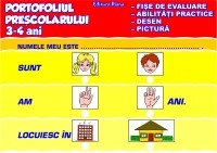 PORTOFOLIUL PRESCOLARULUI 3-4 ani