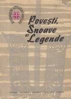 Povesti Snoave Legende Antologie literatura
