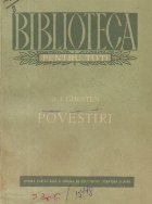 Povestiri - A. I. Ghertev