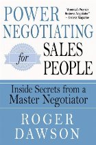 Power Negotiating for Salespeople