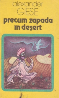 Precum zapada in desert