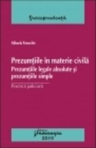 Prezumtiile materie civila Prezumtiile legale