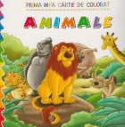 Prima mea carte colorat Animale