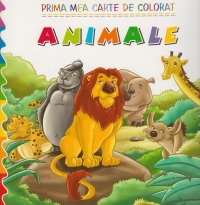 Prima mea carte de colorat - Animale