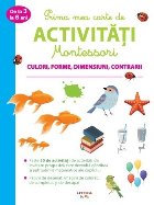 Prima mea carte activitati Montessori