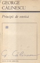 Principii de estetica (G. Calinescu, Editie 1968)