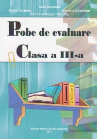 Probe de evaluare. Clasa a III-a