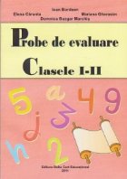 Probe de evaluare. Clasele I-II