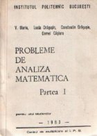 Probleme analiza matematica Partea