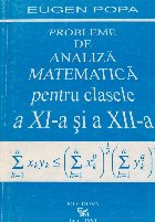 Probleme Analiza Matematica pentru clasele