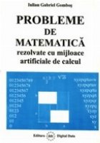 Probleme matematica rezolvate mijloace artificiale