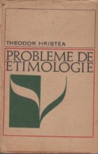 Probleme etimologie